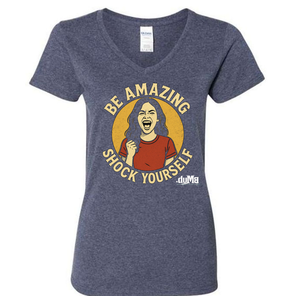 Heather Navy - FRONT