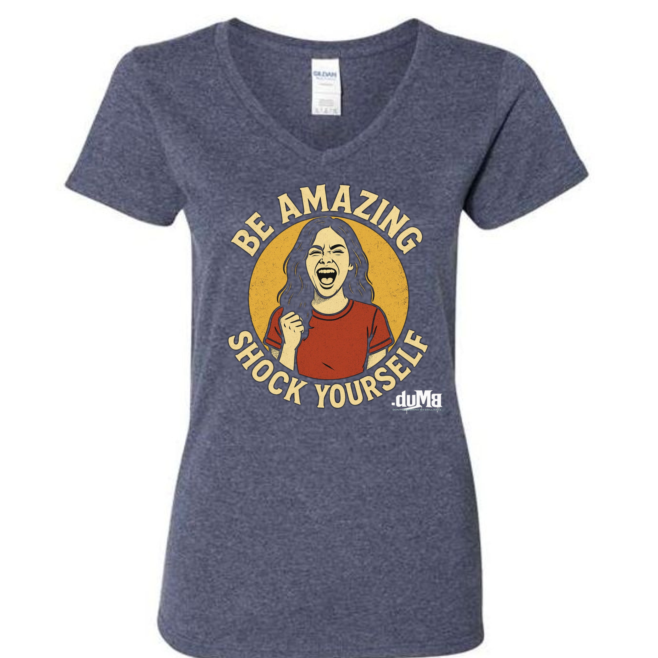 Heather Navy - FRONT