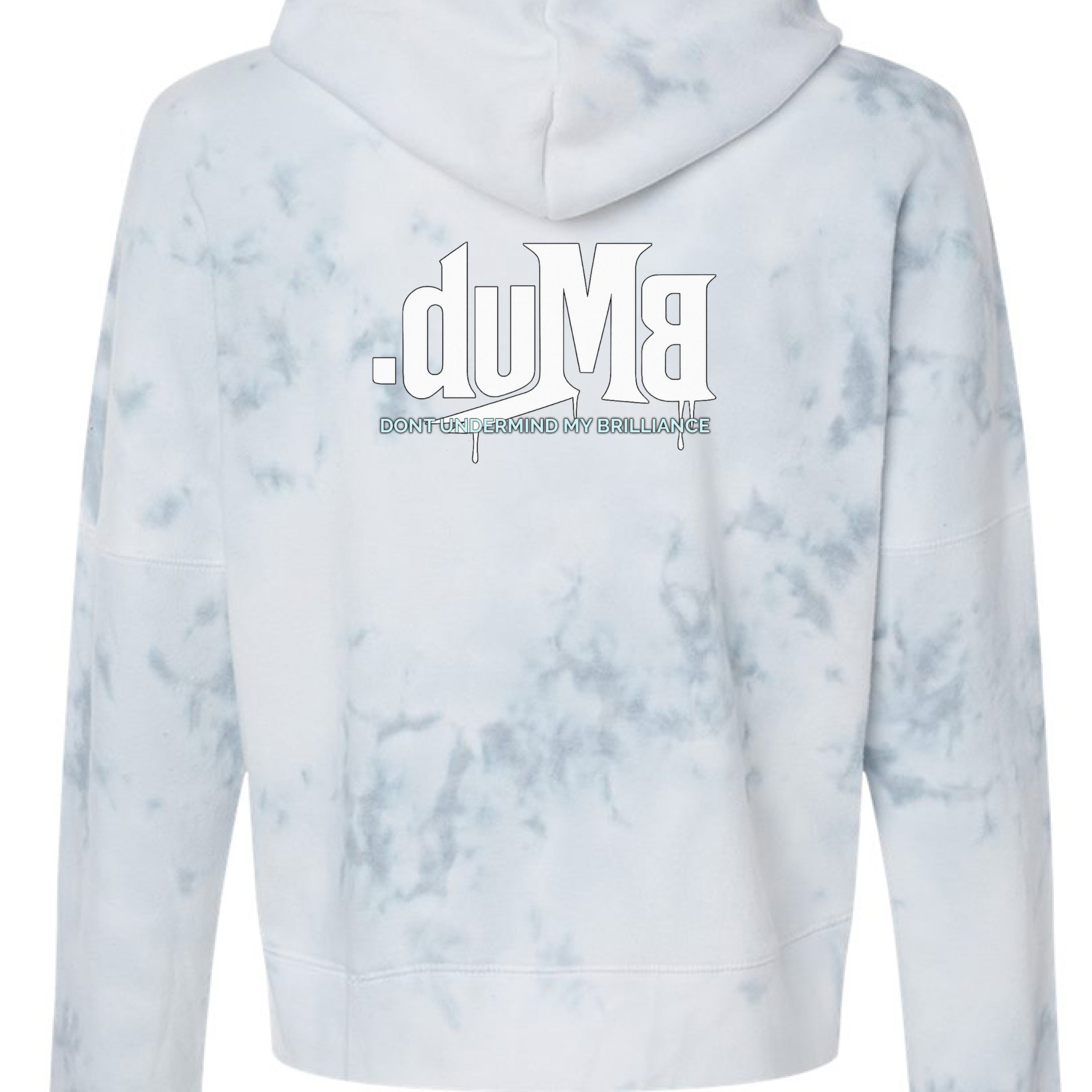 Grey Tie Dye - BACK